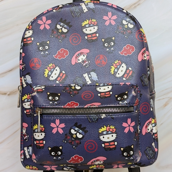 Naruto Shippuden x Hello Kitty And Friends Character Mini Backpack - Picture 2 of 14